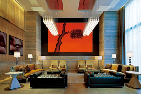 迪歐酒店休閑區家具圖片