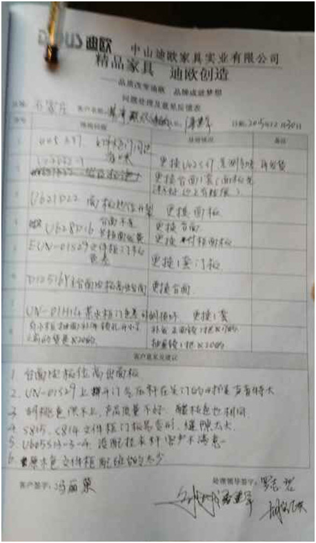 記錄簽字以表誠意 記錄簽字以表誠意