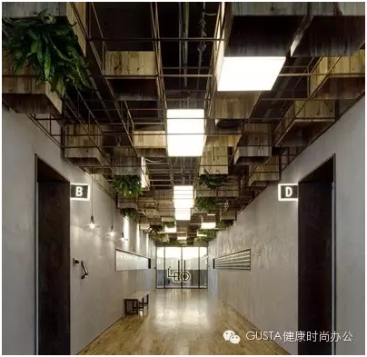 LEO上海總部辦公走廊