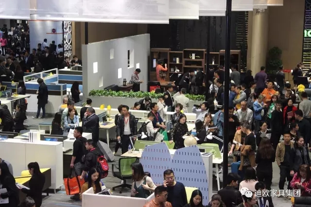 迪歐家具國際范的展館形象