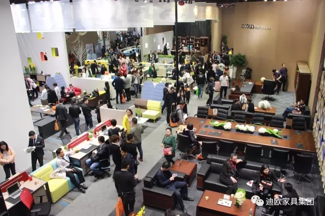 迪歐家具國際范的展館形象