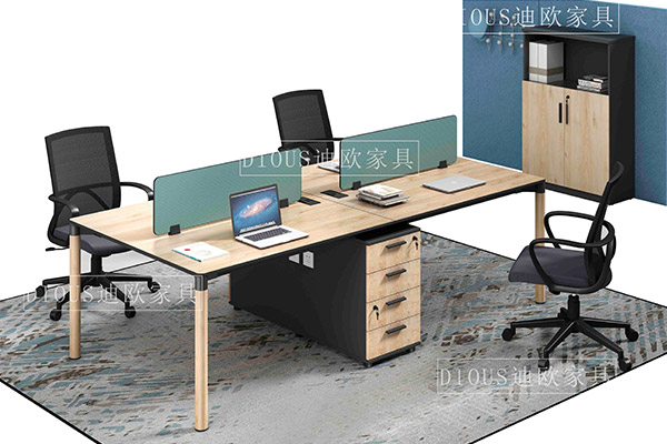 迪歐2018新款簡約時尚屏風卡位職員辦公桌椅