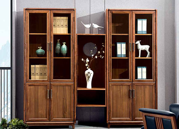 迪歐實木新款老板辦公室文件柜-旭日東升 迪歐實木新款老板辦公室文件柜-旭日東升