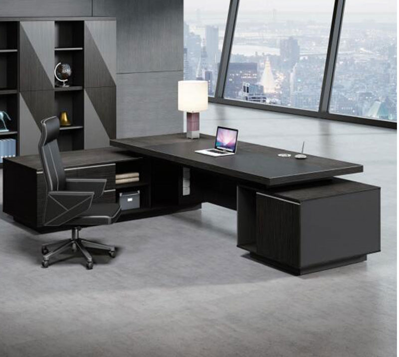 簡藝系列 - 時尚定制老板經理辦公室膠板大班臺