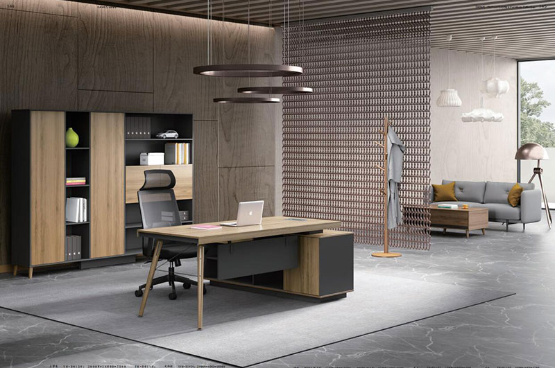 伊姆斯系列 - 個性定制現代辦公室老板桌