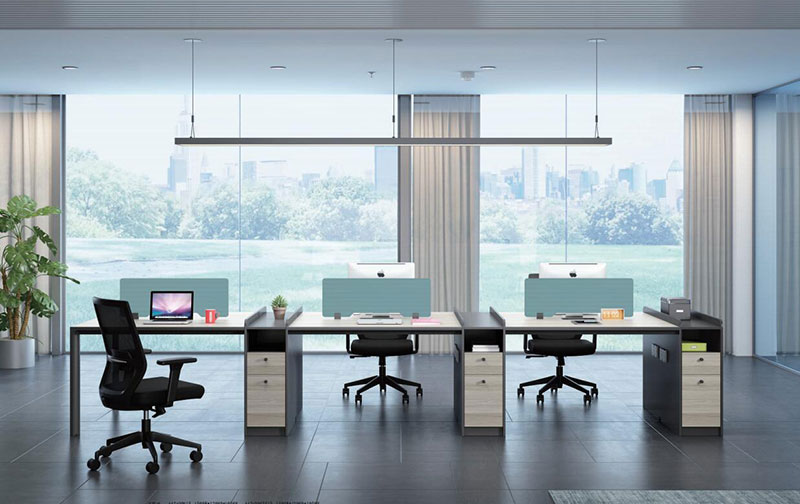 艾特系列 - 中小企業開放式辦公室職員辦公桌