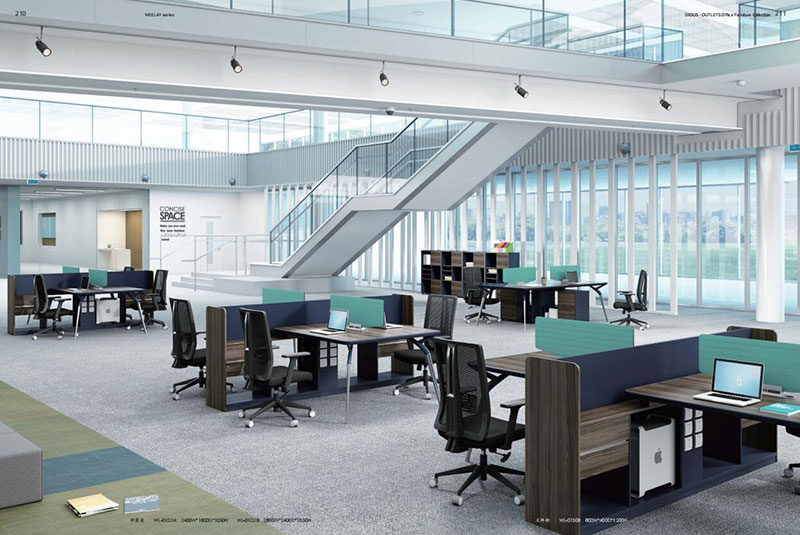 蔚來(lái)系列 - 個(gè)性定制現(xiàn)代辦公室屏風(fēng)卡位