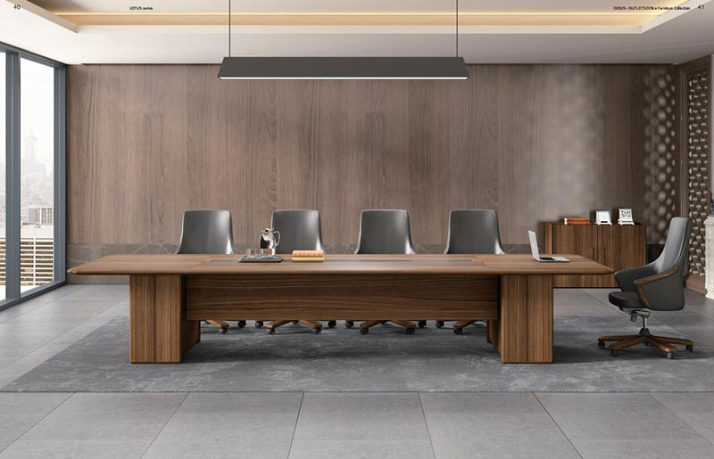 蓮華系列 - 現代個性定制會議室辦公桌