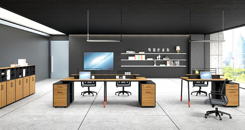 涵素系列 - 現代簡約辦公室職員桌 涵素系列 - 現代簡約辦公室職員桌