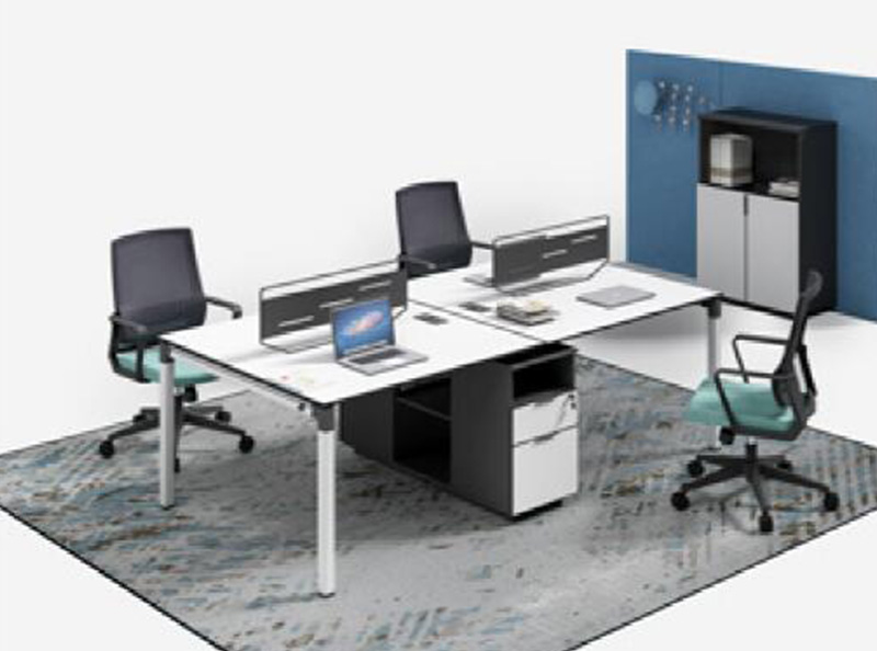 格林系列 - 綠色環(huán)保膠板職員桌