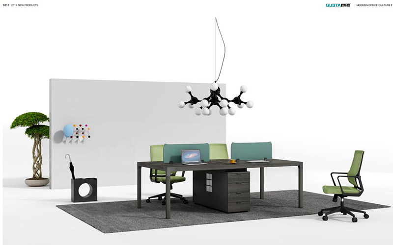 格美系列 - 現代環保辦公室屏風卡位