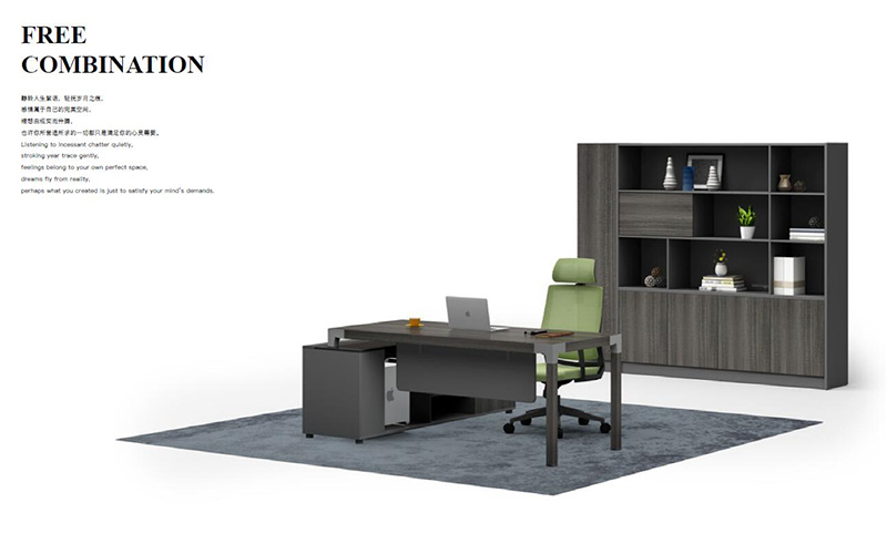 格美系列 - 經理總監膠板辦公桌