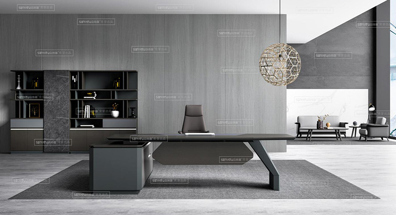 大金系列 - 造型獨(dú)特現(xiàn)代辦公桌