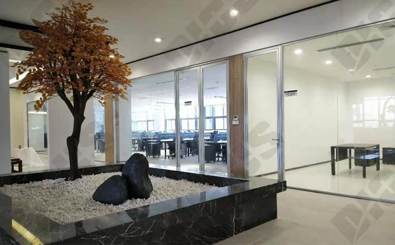 全景單層玻璃隔斷 全景單層玻璃隔斷