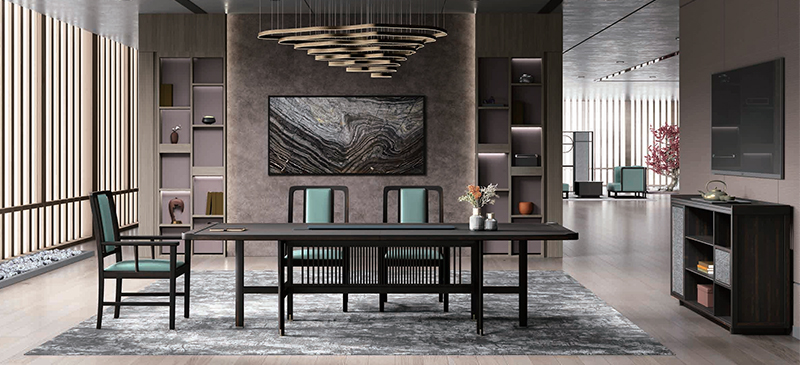 實(shí)木會(huì)議桌