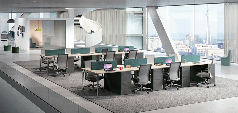 米拉爾系列組合辦公桌椅