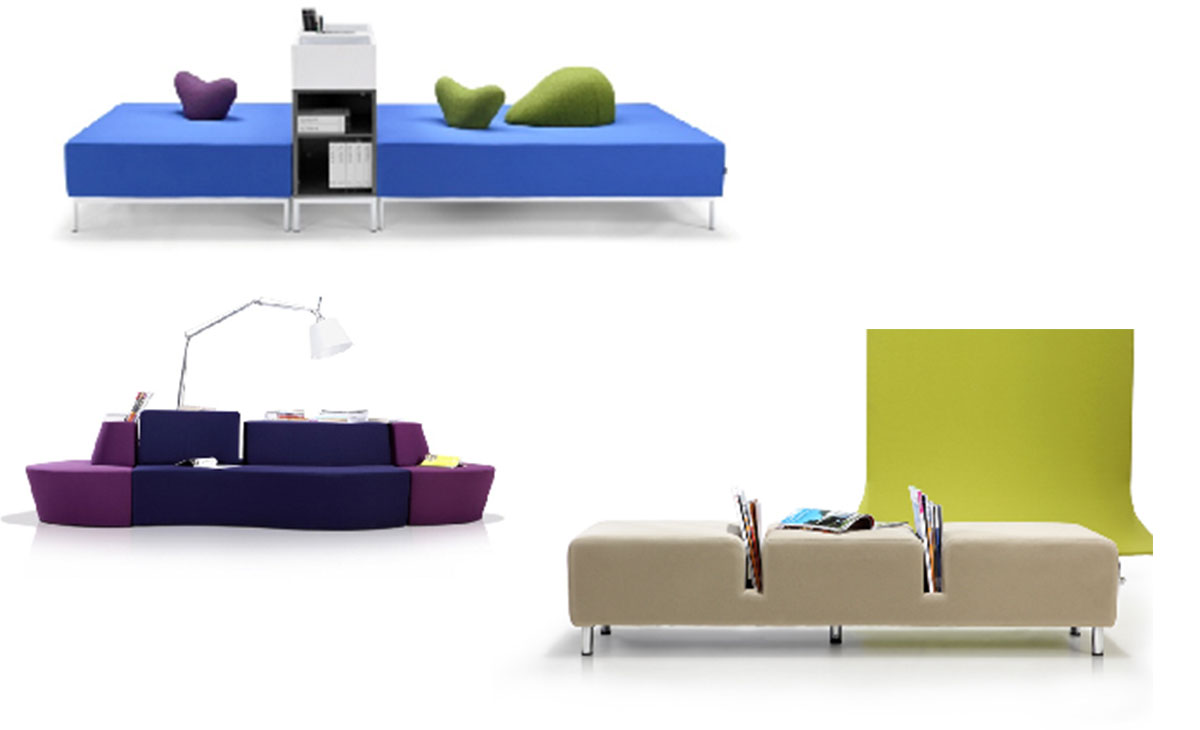 圖書館家具-休閑沙發(fā)閱覽座椅