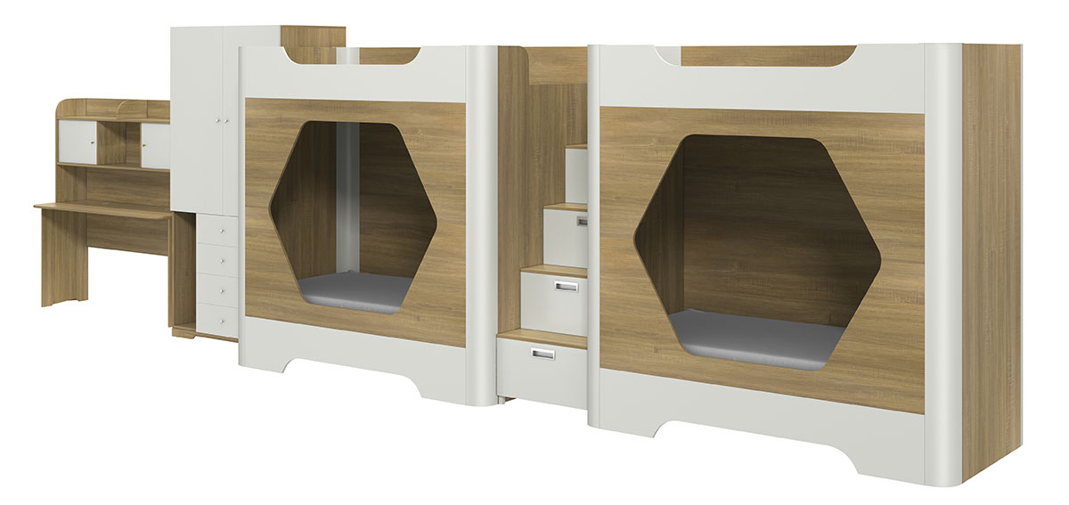 學生公寓家具-諾克斯系列