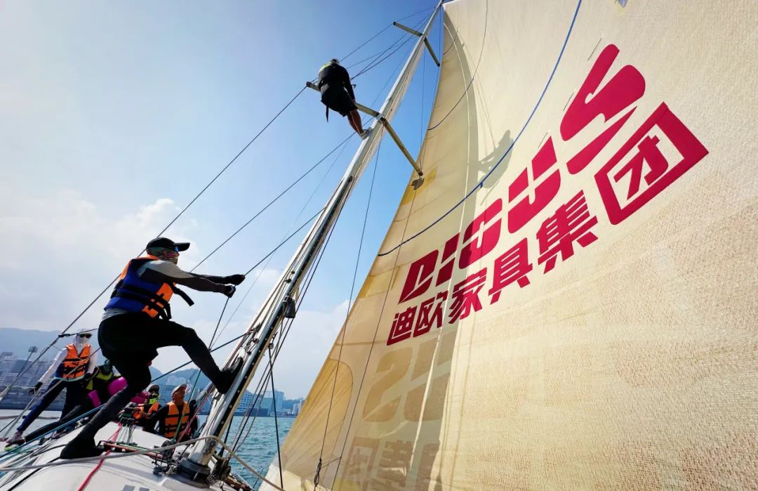 中山帆船隊聯合迪歐揚帆“中國杯”，攬獲IRC總冠軍