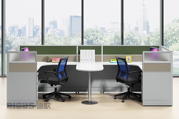 現(xiàn)代簡約職員桌員工桌辦公室工作位-格愛