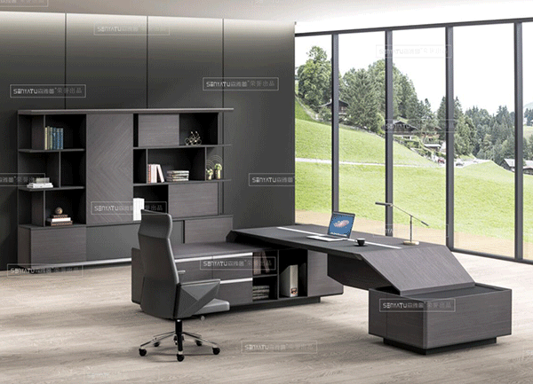 迪歐家具領致系列 - 造型獨特經理辦公桌 迪歐家具領致系列 - 造型獨特經理辦公桌