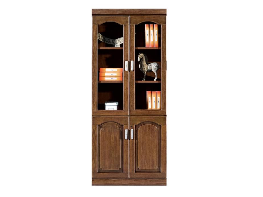 兩開雞翅木高端文件柜U605S09-2T