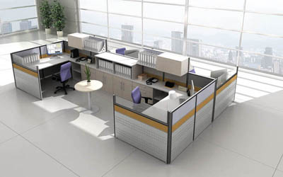 主管用雙人辦公屏風(fēng)卡位事業(yè)單位辦公桌椅V7+V5-0104D