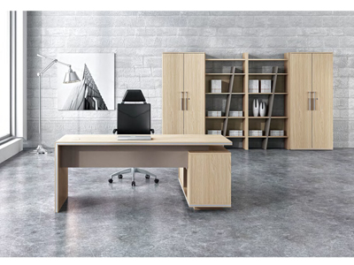 年輕風格公司總監膠版辦公班臺行政桌PR-01D19