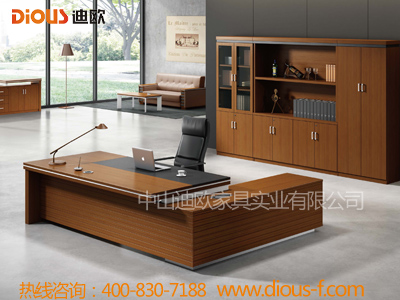 時尚高端事業單位斑馬紋班臺EX-168-D28