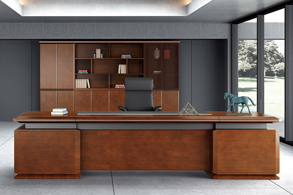 辦公桌傳統老板辦公桌椅辦公家具老板大班臺君臨