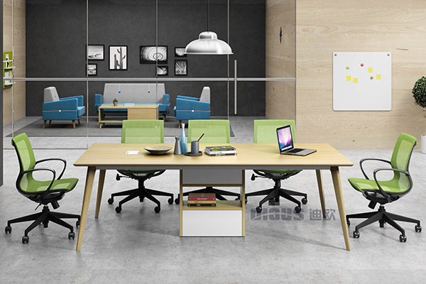 公司企業接待洽談區域洽談會議臺辦公桌-職員