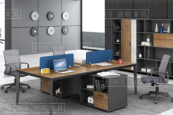 迪歐2018新款屏風辦公卡位職員桌椅
