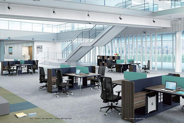 迪歐家具蔚來系列 - 個性定制現代辦公室屏風卡位