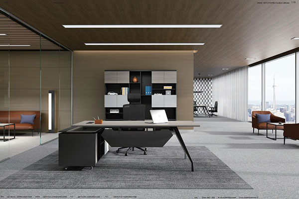 迪歐家具啟航系列 - 個性時尚老板創業辦公桌