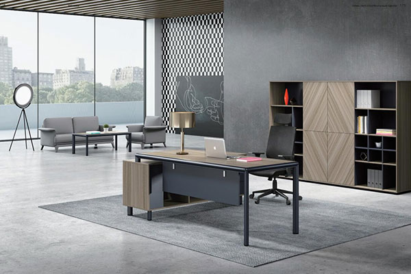 迪歐家具普羅系列 - 經(jīng)理總監(jiān)辦公室大班臺(tái)