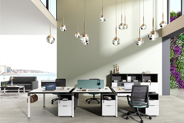 迪歐廠家定制 - 系列 - 綠色環保膠板職員桌