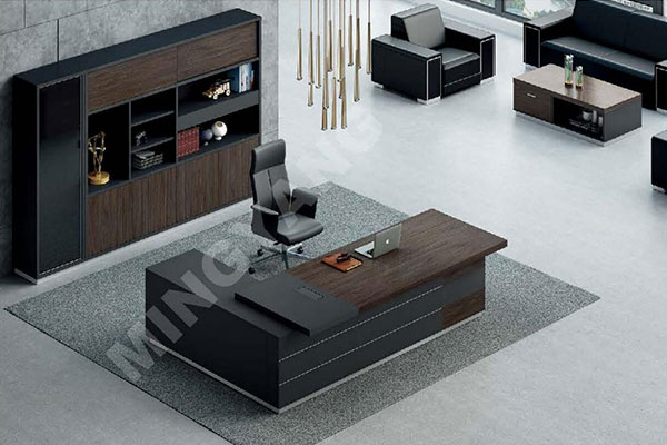 迪歐家具致和系列 - 奢華大氣老板大班臺