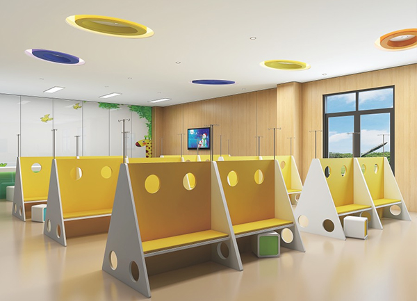 醫(yī)院診所家具公共區(qū)兒童輸液區(qū)家具