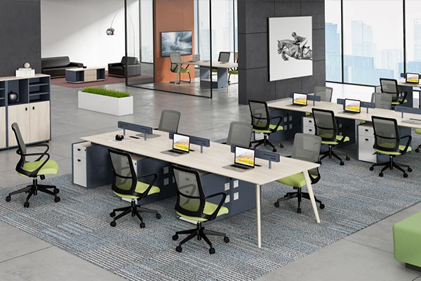 2020芬迪系列-簡約職員桌-迪歐家具