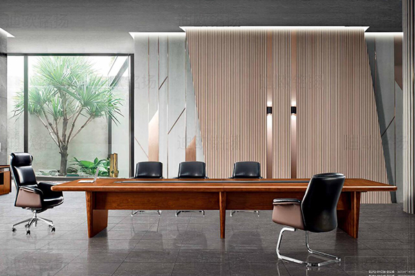 新品-凌云系列-多人會(huì)議桌-迪歐家具