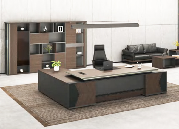 2021-時(shí)尚質(zhì)感老板班臺(tái)-迪歐家具-科斯特系列