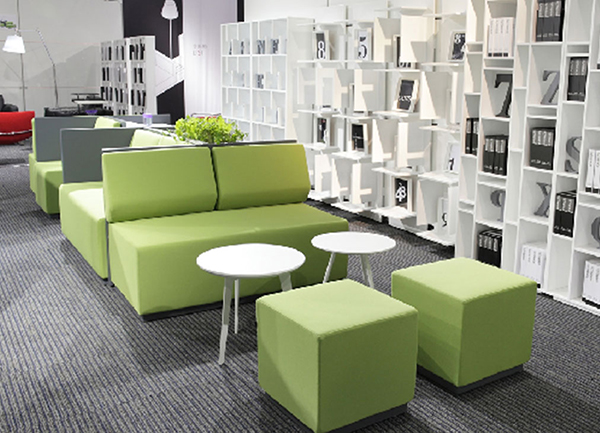 圖書館家具-休閑沙發(fā)閱覽座椅