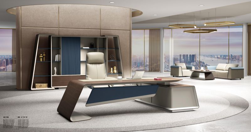 2022-時尚總裁大班臺-迪歐家具-慕馳系列